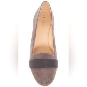 Cole Haan Gray Suede Flats